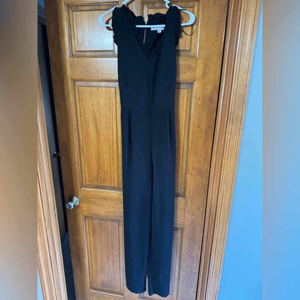 Emma & Michele Black Jumpsuit
